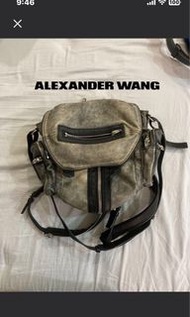 街頭酷帥感 AW 王大仁 Alexander Wang 小羊皮後背包
