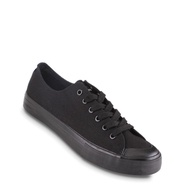 Airwalk New Basic Canvas Low Unisex Sneakers Shoes - Mono Black