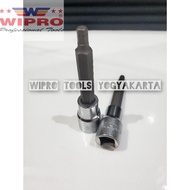 Wipro Hex Bit Socket 1/2" H4/H5/H6 - Wipro L Socket Wrench - Wipro Hexagonal Socket Wrench 1/2