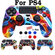 Silicone Joystick PS4 Anti-slip Protective Cover Case For SONY PlayStation4 PS4 Gameing Controller A