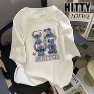 HITTY100%Cotton woman tshirt oversize korean style woman baju wanita baggy shirt Unisex shirt woman 