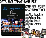 Memory Card PS2 Save Tamat