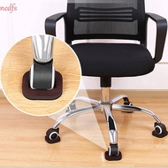 NEDFS Chair Wheel Stopper Anti-slip Table Legs Protection Mat Chair Leg Protector Anti Vibration Pad Furniture Foot Protector Chair Leg Cover Pad Chair Roller Feet Mat