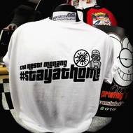 Baju Tshirt Covid-19 Cotton Murah Viral