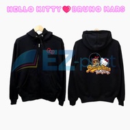 HOODIE JACKET BRUNOMASS HELLOKITTY CONCERT OUTFIT BRUNO MARS JAPAN UNOFFICIAL MERCH CONCERT