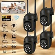 2pcs/4pcs Smart Home Security Camera, 1080P Indoor Wireless WiFi Security Camera, Two-Way Audio, Pan