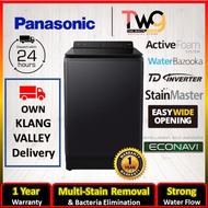 [OWN KLANG VALLEY DELIVERY] PANASONIC NA-FD16V1 (16KG) TOP LOAD WASHER ECONAVI STAINMASTER+ ACTIVEFO