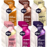 GU Energy Gel 24 pack Assorted Flavors Box Fruity Indulgence