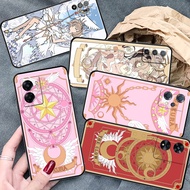 Anime Cardcaptor Sakura Silicone Soft Cover Camera Protection Phone Case OPPO A76 A93 A94 A73 F17 A77 Pro 4G 5G