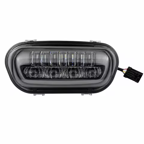LED Headlight with DRL High Low Beam for Harley Fat Bob FXFBS 107 114 2008-2026 Motorcycle Headlamp