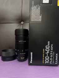 完美無瑕 全套有盒 Panasonic 100-400 100-400mm II ASPH Olympus M43 Mount 第二代 最新款