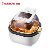 Qipe New type of visible air fryer, household large capacity integrated electric fryer, light fat and low oil frying and frying multifunctional electric oven Air Fryers