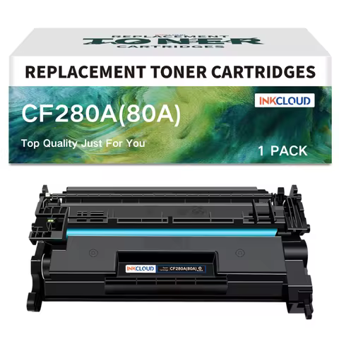INKCLOUD 80A Compatible for HP 80A CF280X CF280A 80X use with HP LaserJet Pro 400 M410 M401D M401A M