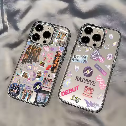 Hot New K-Kpop K-Katseyes Phone Case For IPhone 16 13 15 11 12 14 17 Pro Max Air 14 Plus Shockproof 