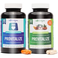 Original Slim Gut Bundle | Provitalize &amp; Previtalize Bundle - Natural Menopause Probiotic and Prebiotic--from USA