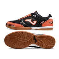 New Arrival Business Shoes Qiaoma IC Futsal Boots Men's Leather Flat Indoor Football Boots M73D ab1