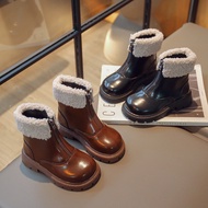 Martin Boots With Soft Fur Neck For Kids