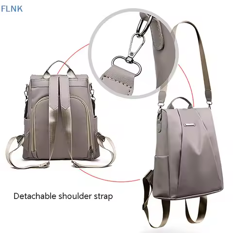 [FN]New Anti Theft Backpack Women Backpacks Multifunctional Travel Backpack Fashion Detachable Shoul