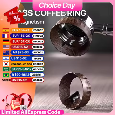 51/58mm Coffee Dosing Cup ABS Espresso Dosing Funnel Brewing Bowl Portafilter Dosing Ring Coffee Acc