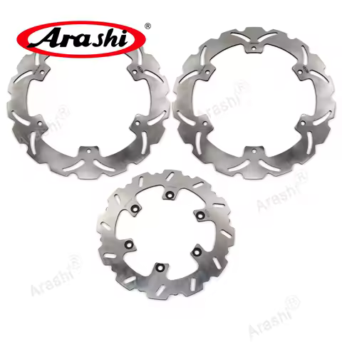 Arashi CNC Front Rear Brake Discs Brake Rotor For YAMAHA XJ S Diversion 900 1994 1995 1996 XJ900S Mo