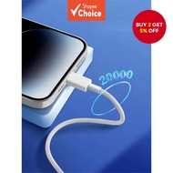 1pcs 35W USB C Charger Cable for Phone 15, 15 Pro Max, 15 Pro, 15 Plus, Pro 12.9/11, Air 4/5, Mini 6