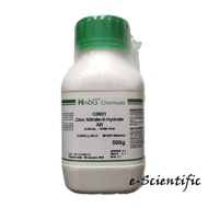 Zinc Nitrate 6H2O AR, 500g, HmbG