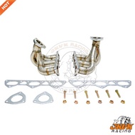JKVK RACING SS304 42MM Exhaust Manifold Turbo Headers Por sche 996 997 Turbo GT2 Sport 2000-2016