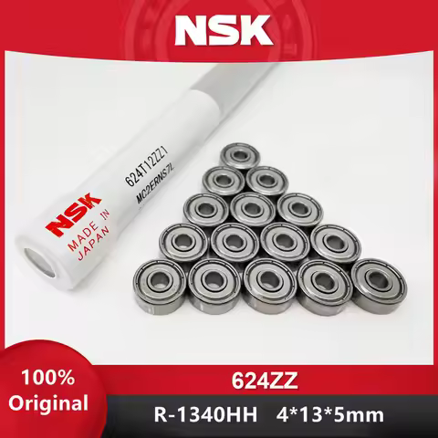 Original NSK bearing 624ZZ 4*13*5mm R-1340HH Miniature ball bearings Wire cut bearing 624 624Z 1340 