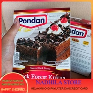 Pondan black forest kukus dan panggang / bubuk instan kue siap pakai membuat kue lebih mudah dengan