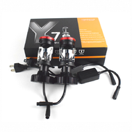 【Customizable】 Strong Power 30000lm Y7 H4 Mini Projector Lens Car H4 Led Headlights 3000k 4300k 6000