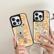 Strawberry bear yellow bear for OPPO A7 A5S A12S A11K A78 A79 A2 A96 A36 A76 A94 A54 F19 PRO RENO 5F