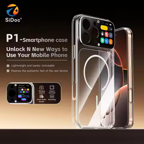 New intelligent screen phone protective case for taking photos, recording, playing games app, online