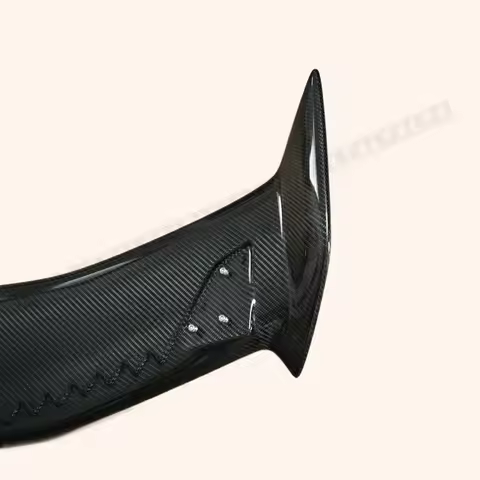 For 2022+ Honda Civic Hatchback FL5 Type-R Rear Trunk Spoiler Wing Carbon Fiber