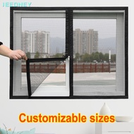 New Mosquito Repellent Curtain Screen Window Removable Invisible Zipper Mosquito Net Custom Window M