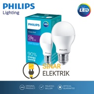 [RETAIL] Philips Essential 5 Watt White LED Lamp - 5W W Watt 5Watt LED Bulb