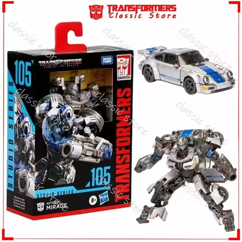 In Stock Classic Transformers Toys Studio Series Deluxe Class 12CM SS-105 Mirage Cybertron Autobots 