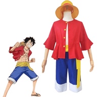 Essri One Piece Luffy Cosplay Costume Monkey D. Luffy Cosplay Costume Anime Festival School Festival