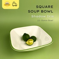 Corelle 22 Ounce Square Soup Bowl Shadow Iris