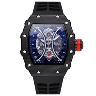 New Style Barrel Watch Fashion RM German Large Dial Quartz Watch Multifunctional Men's Watch RM Hot-