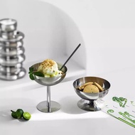 Pudding Cup 304 Stainless Steel Ice Cream Cup Ice Cream Fruit Salad Bowl Goblet Milkshake Dessert Ba