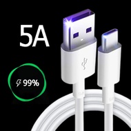 5A Type C Fast Charging Cable 1M 5 A mp USB Charger Cable For Honor 50 / 50 Pro / 50 Lite / X6 / X7 / X8