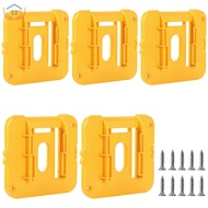 5Pcs Battery Holder Plastic Lithium Battery Dock Holder Heavy Duty Battery Mount Hanger Compatible w