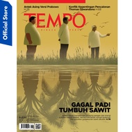 Tempo Magazine Ed 5450 Rice Failure Palm Growth Date January 26, 2026