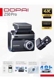 Toyota Bz3x 🌟盯盯拍系列DDPai Z50Pro 🌟前鏡4K超高清廣角鏡&後鏡Full HD鏡，專業行車記錄儀 🌟 #車cam #Dashcam #iroad #真4K #遠監控 #thi