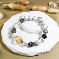 五行鈦晶手珠 | 金行   (下單後製作)