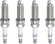 Spark Plug for Audi A6 Avant, for BMW X1 X3 X5 Z4 E46 E53, 4pcs Platinum Spark Plugs 0242235776, FR7