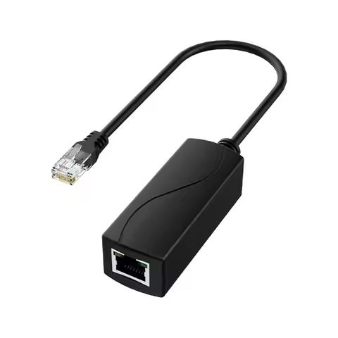 Gigabit PoE 48V to 24V PoE Converter, RJ45 Port Output 24V/1A, IEEE802.3af/at for Passive 24V Device