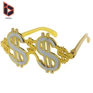 blesiya Funny Glitter US Dollar Eye Glasses Costume Money Festive Party Fancy Dress