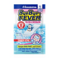 Bye Bye Fever Baby 1's sachet Bye Bye Fever Baby/ Baby Fever Compress Plaster/