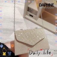 DAPHNE Evening Bag, Chain Glitter Shoulder Bags, Elegant Handbags Wedding Party